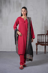 1 Piece Lawn Karandi Shawl (CZ3192)